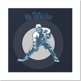 On Thin Ice - Hockey Posters and Art